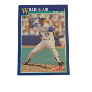 Willie Blair baseball card